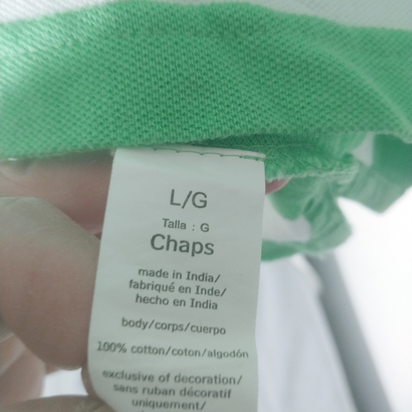 Chaps. Men's size large polo shirt. - Picture 4 of 5